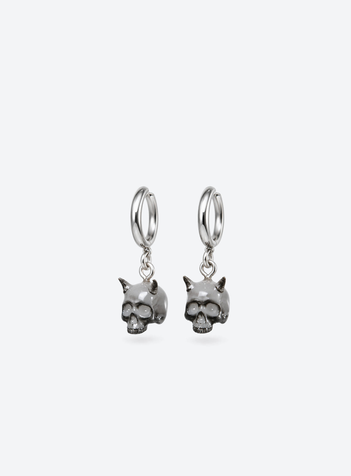 Devil Spirit Hoop Earrings