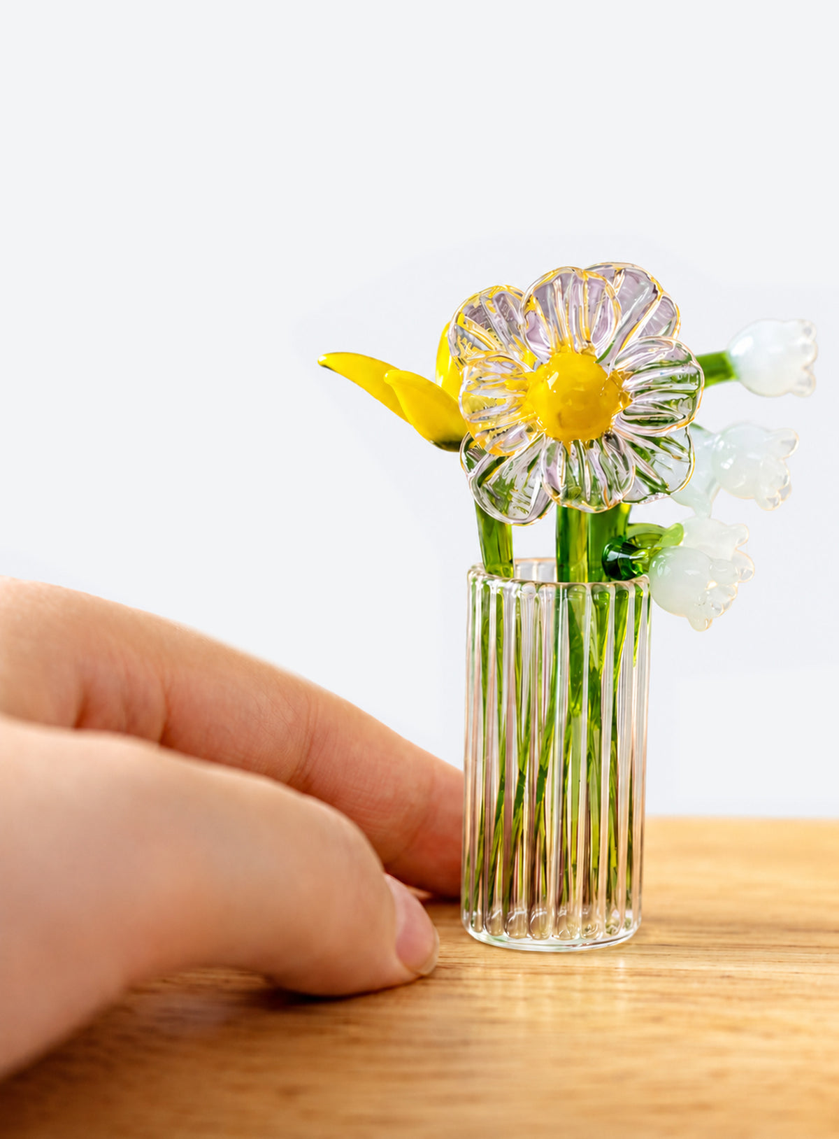Glass Birth Month Flower