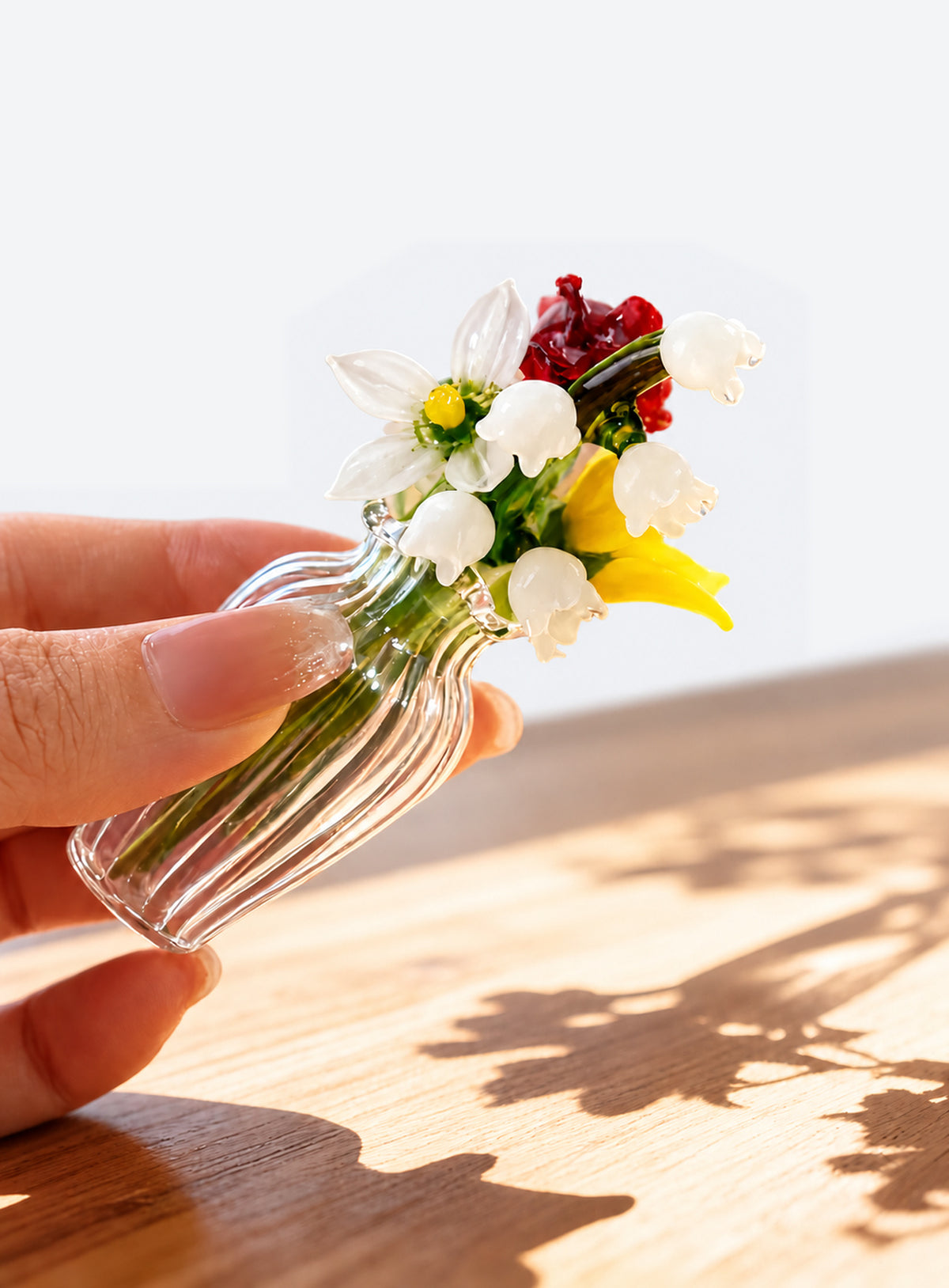 Glass Birth Month Flower