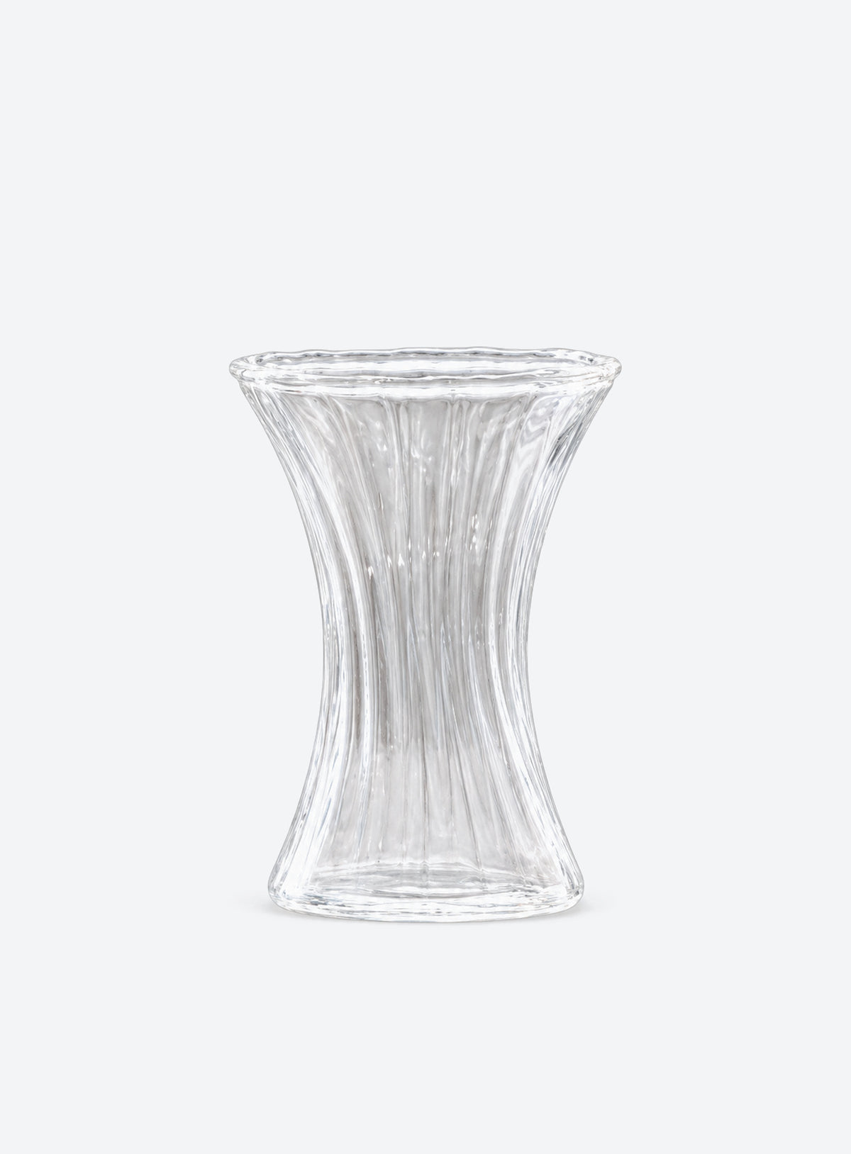 Glass Birth Month Flower Vase (B6)
