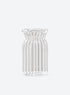 Glass Birth Month Flower Vase (B1)