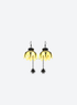 Light-Up Spider Web Earrings