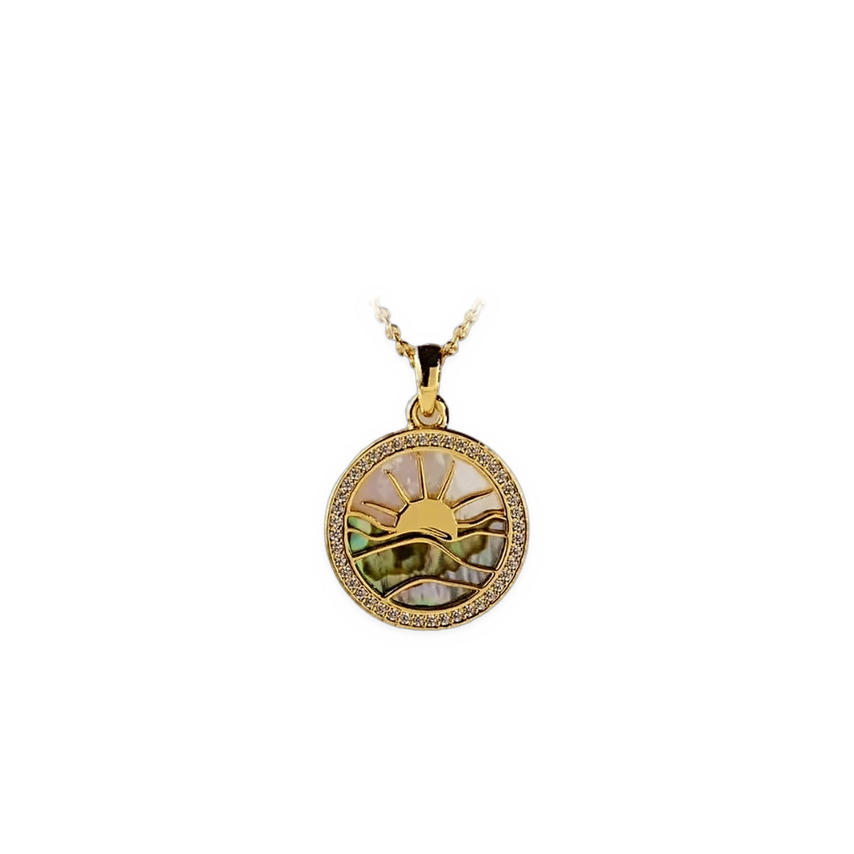 Pearl Sunset Necklace