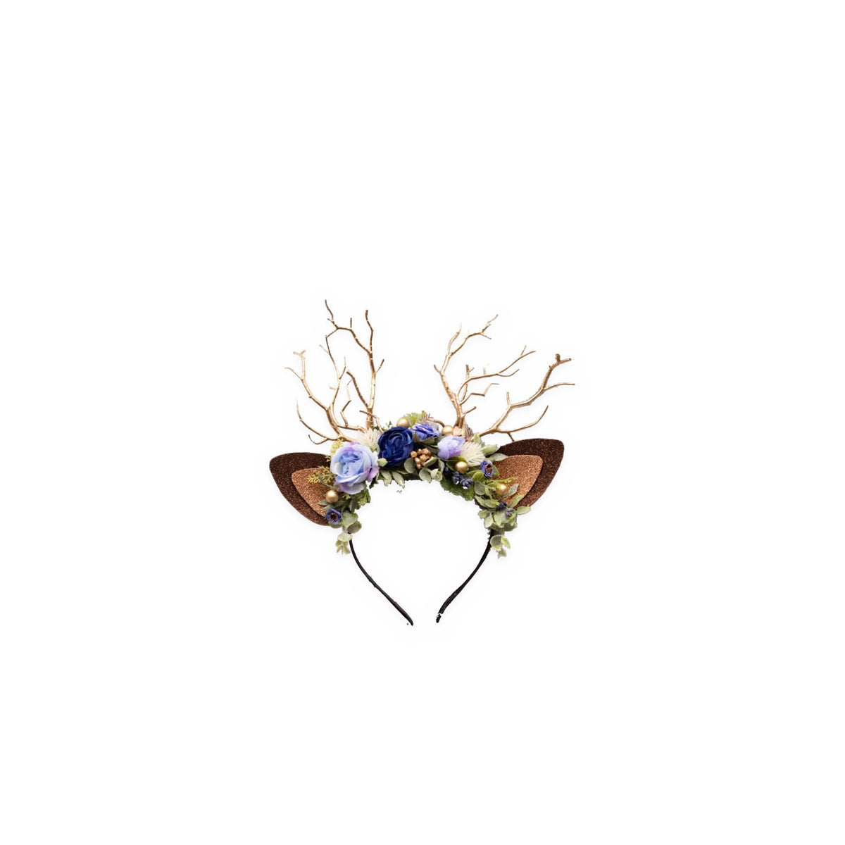 Aster Berry Christmas Reindeer Headband