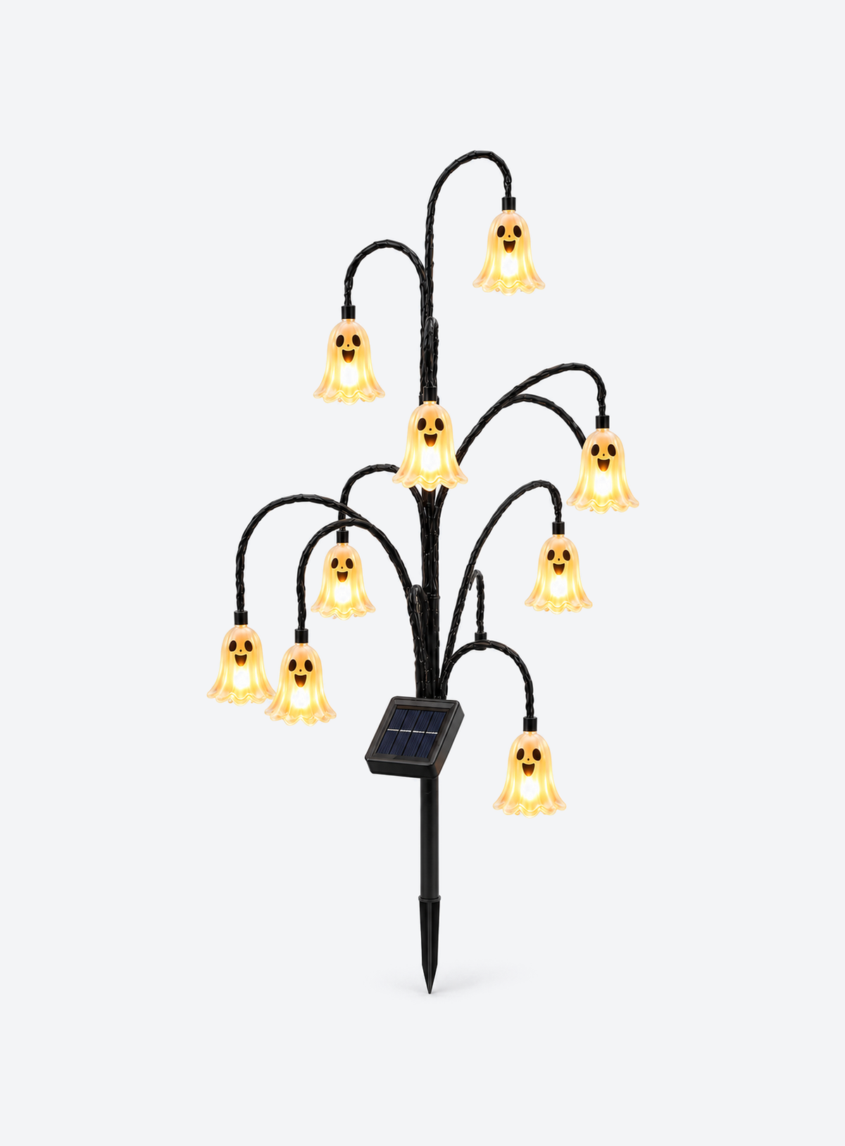 Solar Ghost Halloween Yard Stake