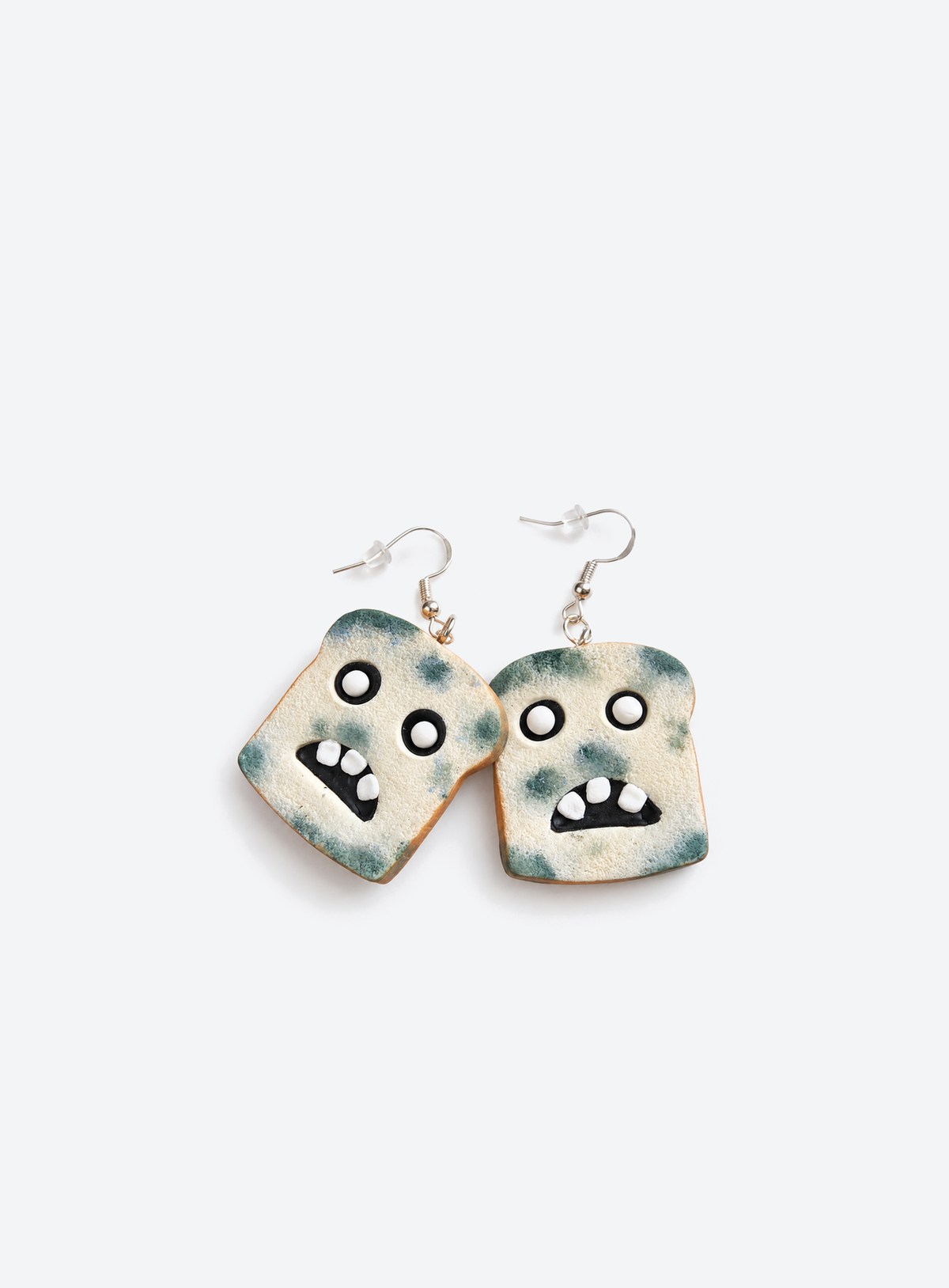Undead Bread Dangle Earrings
